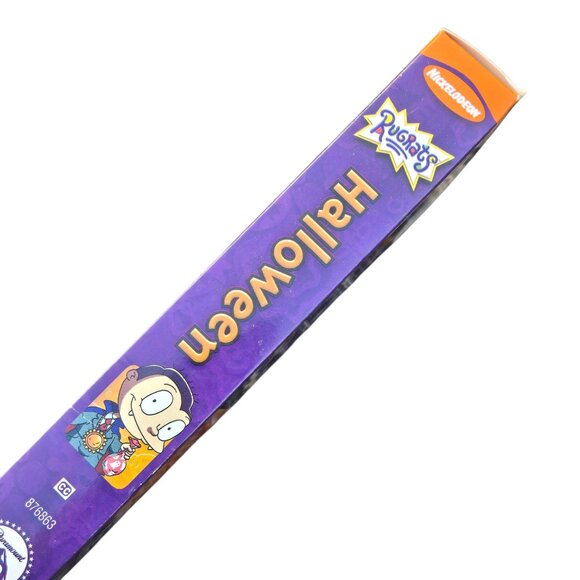 Nickelodeon Rugrats Halloween VHS Tape Spook Tacular 2002 Promo Edition Screener - Picture 3 of 11